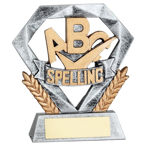 Mini Diamond Spelling Award JR44-RF700P20