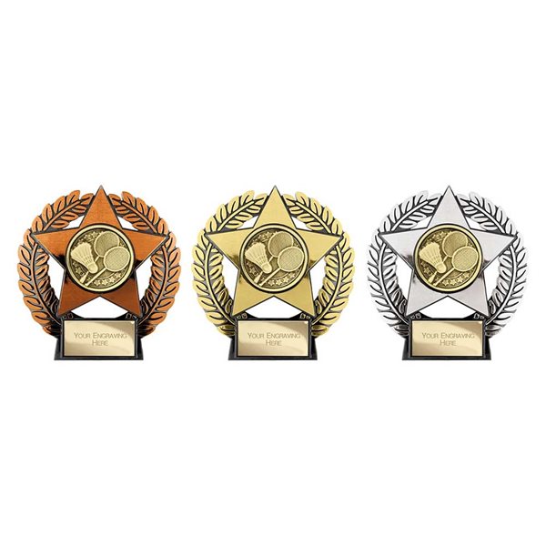 Emperor Star Badminton Plaque PL25036