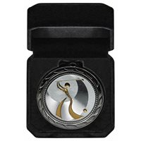 Luxury Black Medal Case Fits 70mm Medal T.9457