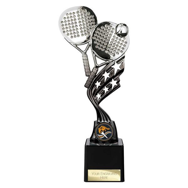 Innov8 Silver & Black Padel Award TR26600