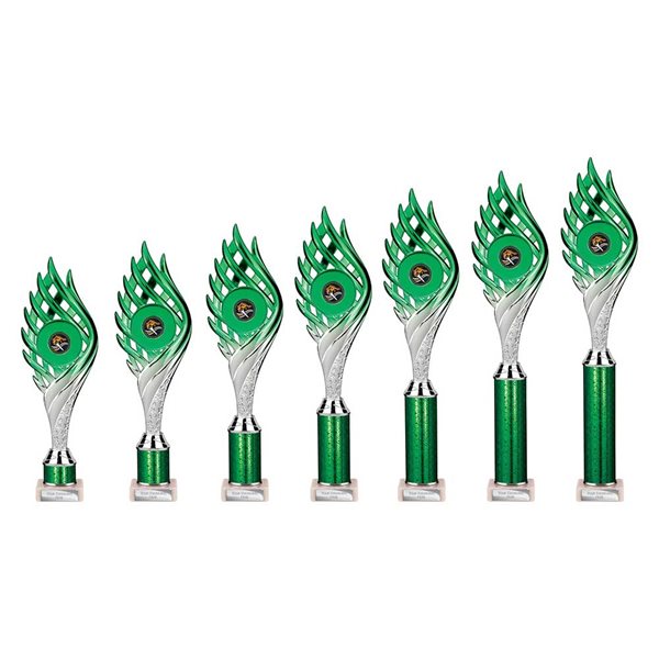Wildfire Green & Silver Column Award TR26565