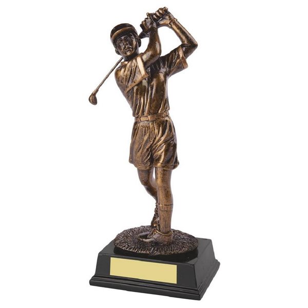 Golf Female Antique Gold Award RS131