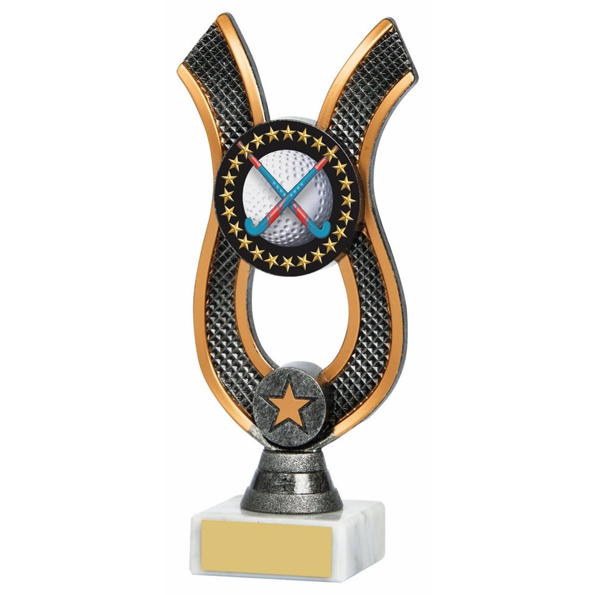 Hockey Antique Silver Ribbon Award 1701