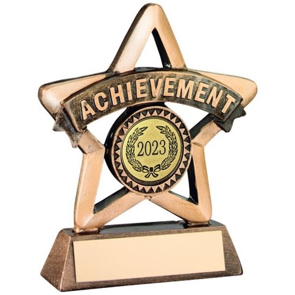 Achievement Star Resin Trophy JR44-RF413