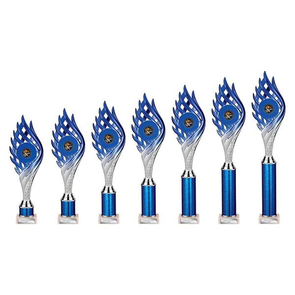 Wildfire Blue & Silver Column Award TR26563
