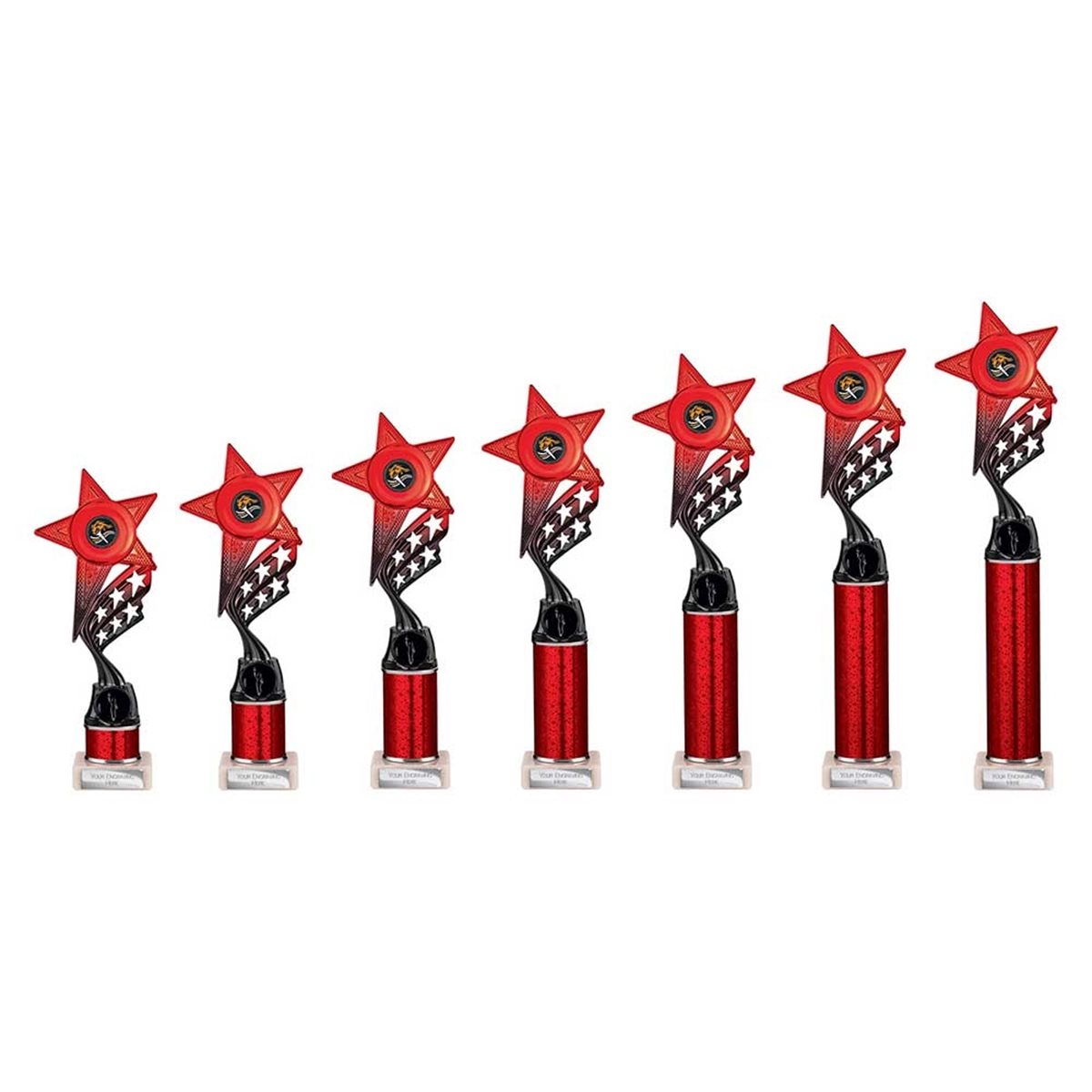 Innov8 Red & Black Column Award TR26596