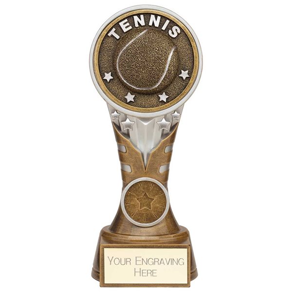 Ikon Tower Tennis Resin Trophy PA24085