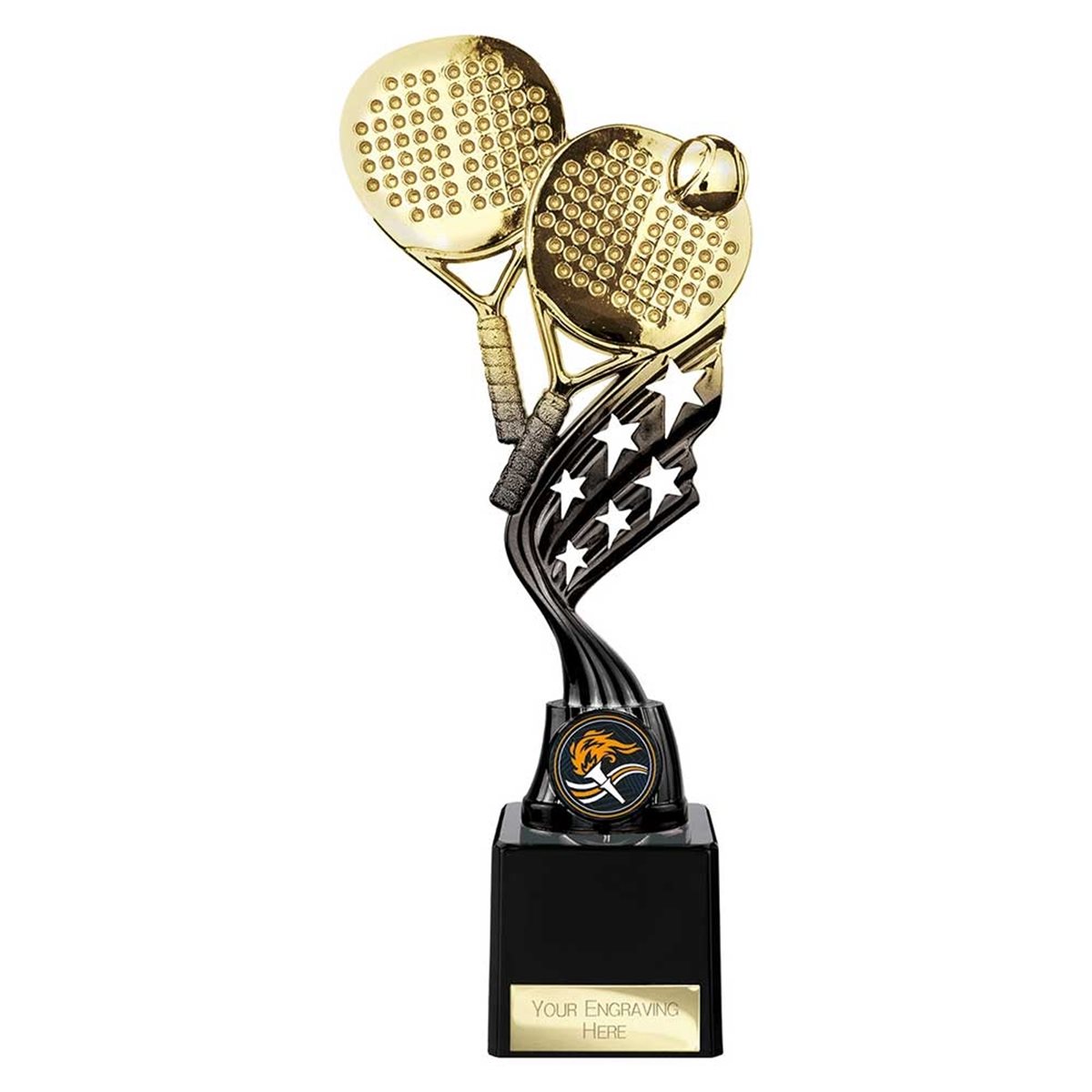 Innov8 Gold & Black Padel Award TR26599
