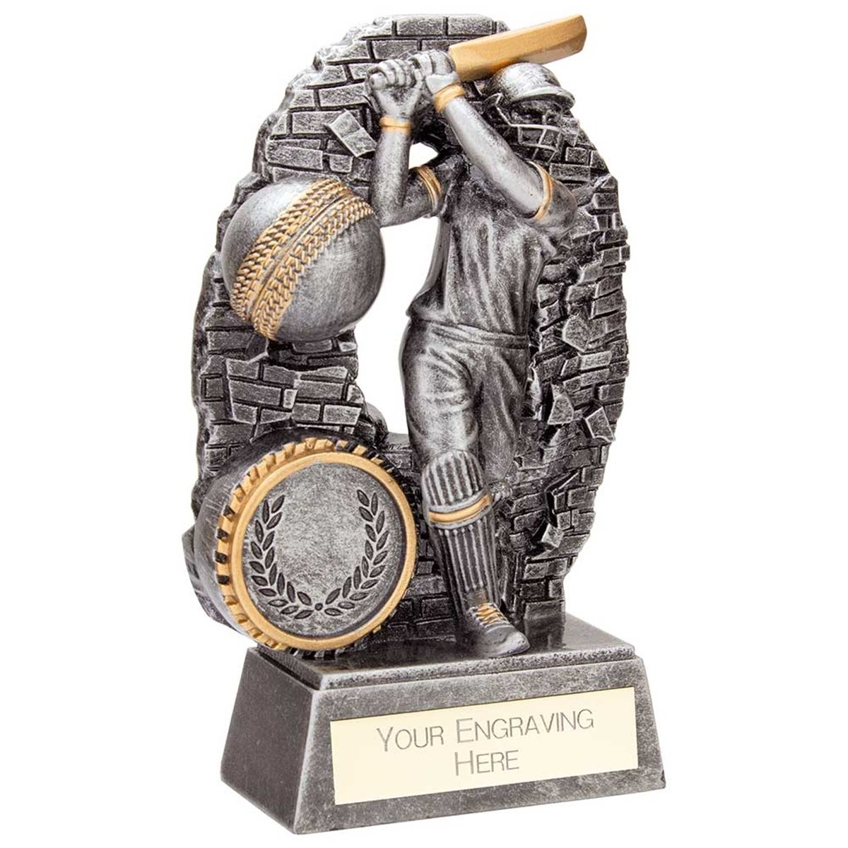 Cricket Male Blast Out Series Resin Award RF24036