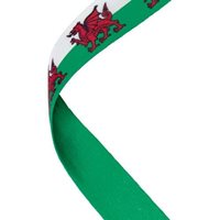 Welsh Flag Ribbon (MR45)