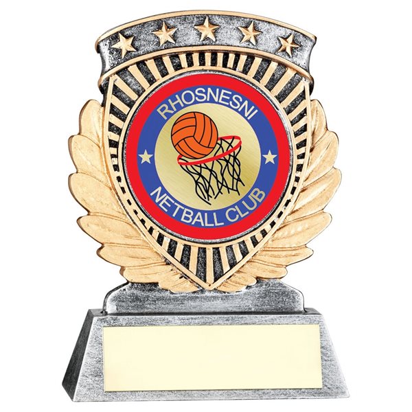 Netball Gold 5 Star Bespoke Award JR9-RF650