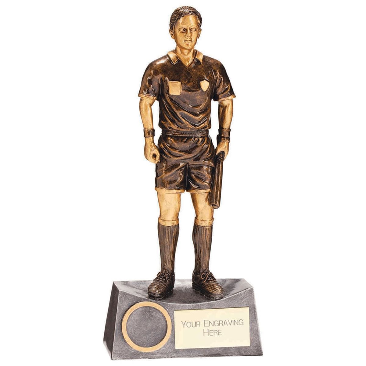Assistant Referee Football Resin Trophy RF22036