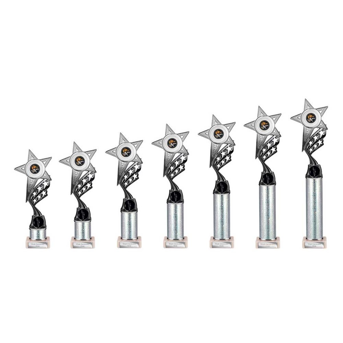 Innov8 Silver & Black Column Award TR26592