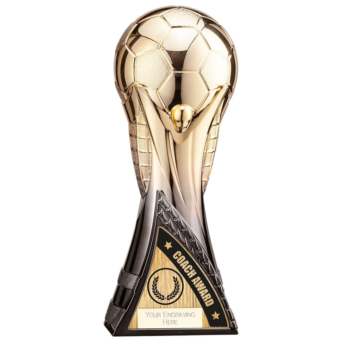 World Trophy Gold to Black Football Award PM22181E (Click to see all awards)