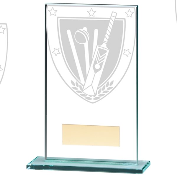 Millennium Cricket Glass Award CR20372