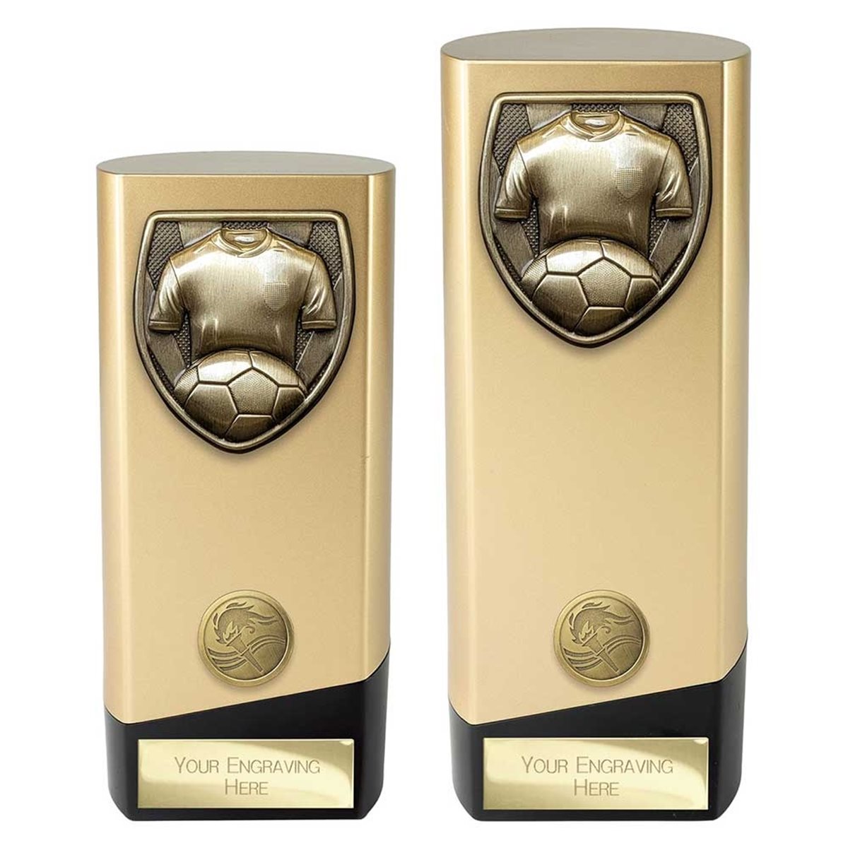Gold and Black Prime Heavyweight Football Award PA24206