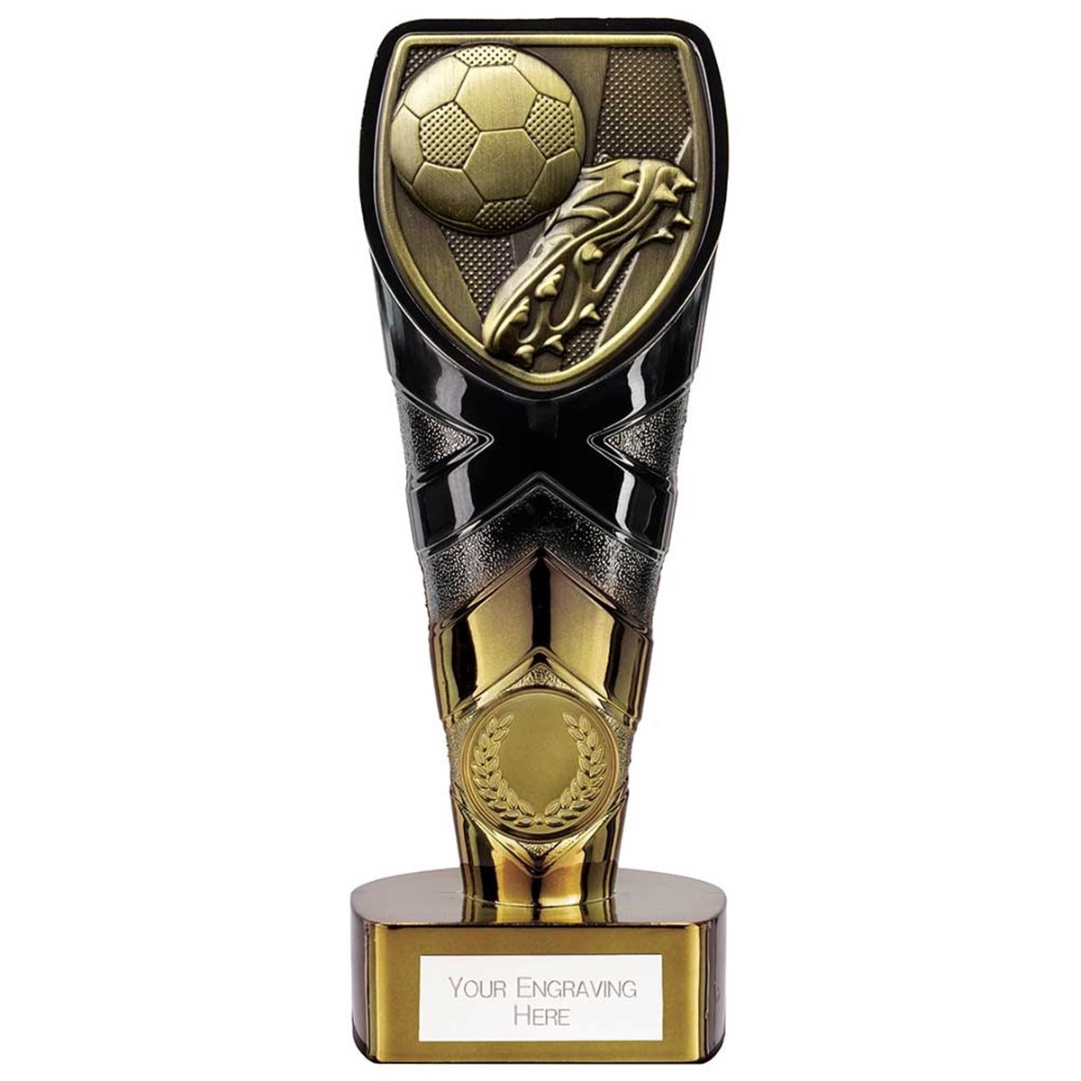 Football Boot & Ball Fusion Cobra Award PM24195
