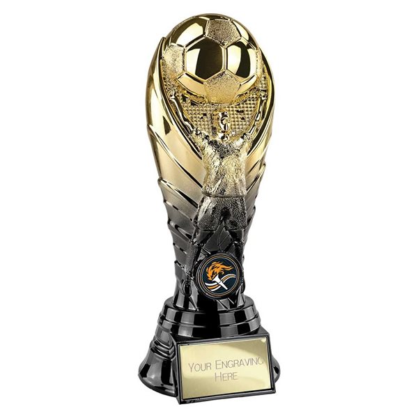 Winning Goal Gold & Black Football Award PA26095