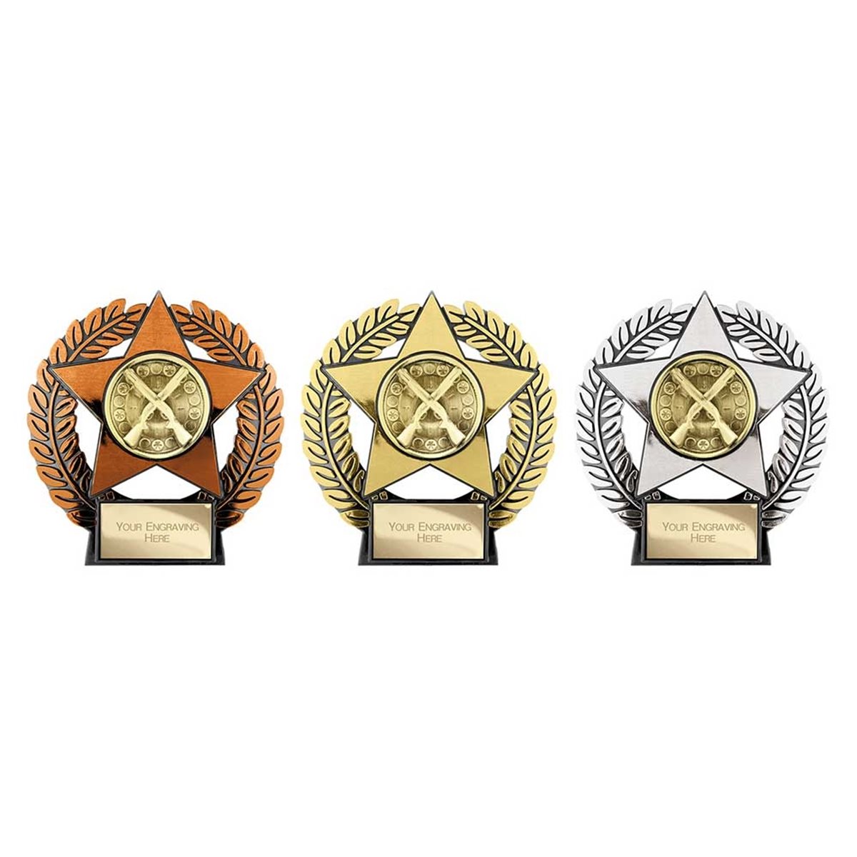 Emperor Star Clay Shooting Plaque PL25041