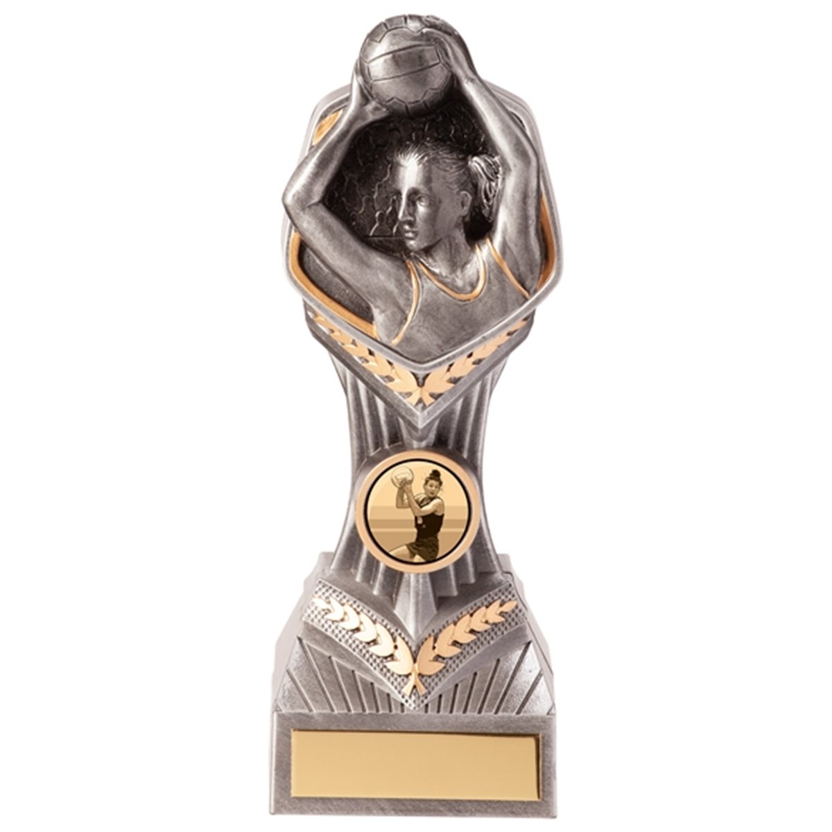 Falcon Silver Netball Player Trophy PA20041