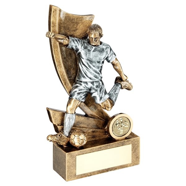 Male Football Resin Trophy JR1-RF145