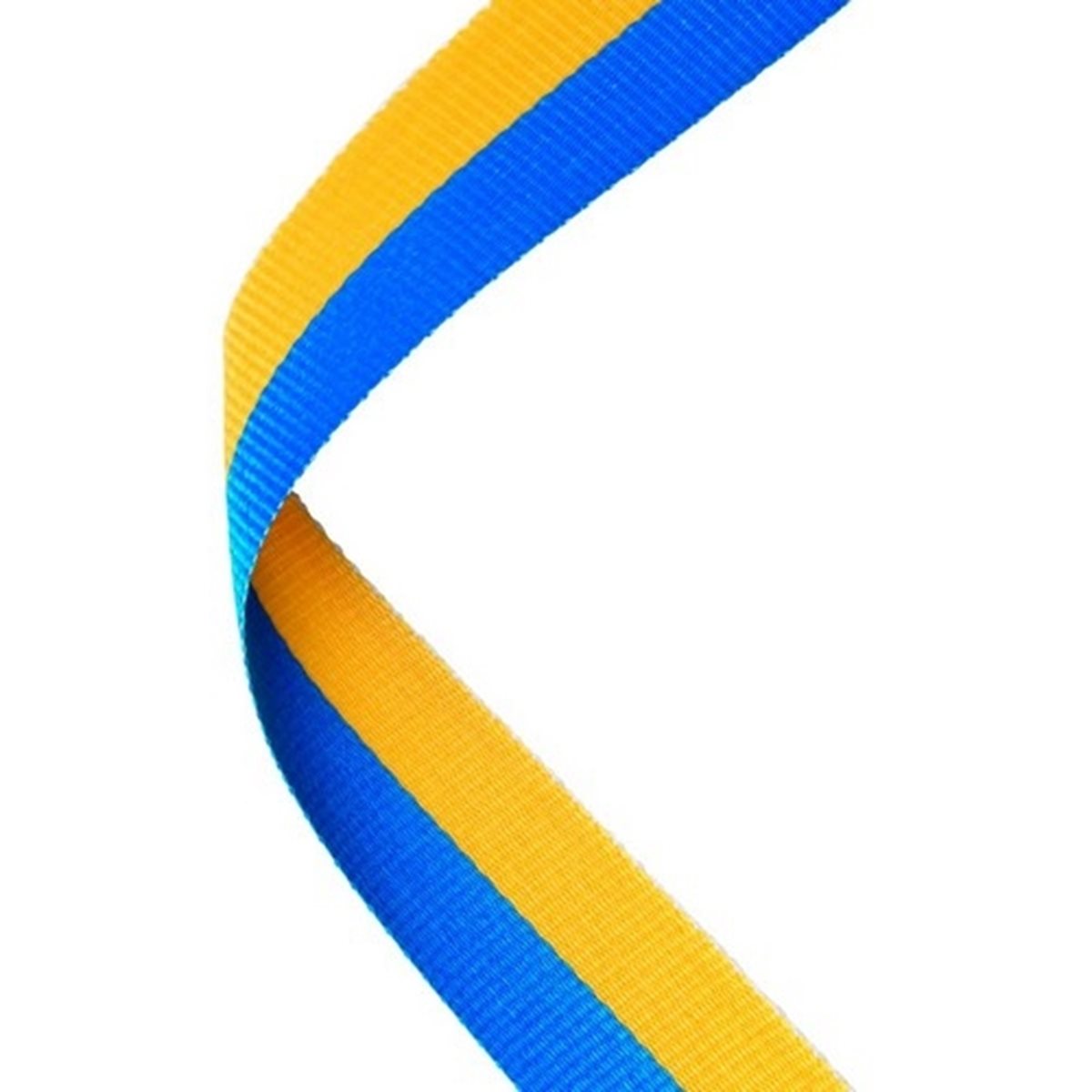 Blue & Yellow Medal Ribbon MR05