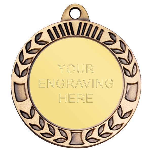 M67 - Heavyweight 6mm thick 70mm Medal in Gold, Silver and Bronze