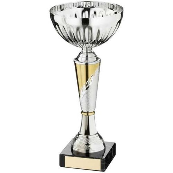 Gold & Silver Presentation Cup on Marble Base JR22-AT27