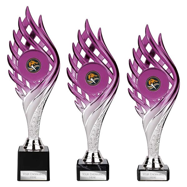 Wildfire Purple & Silver Award TR26559