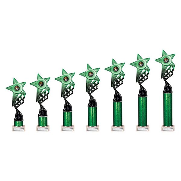 Innov8 Green & Black Column Award TR26595