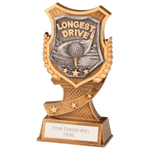 Titan Longest Drive Golf Resin Trophy PA22072