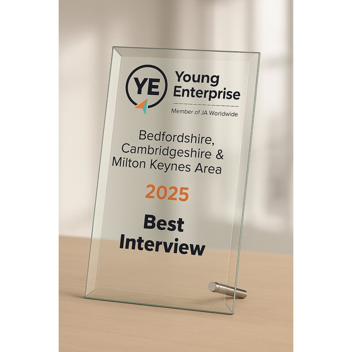 Plaque Glass Award (4mm Thick) W201-205