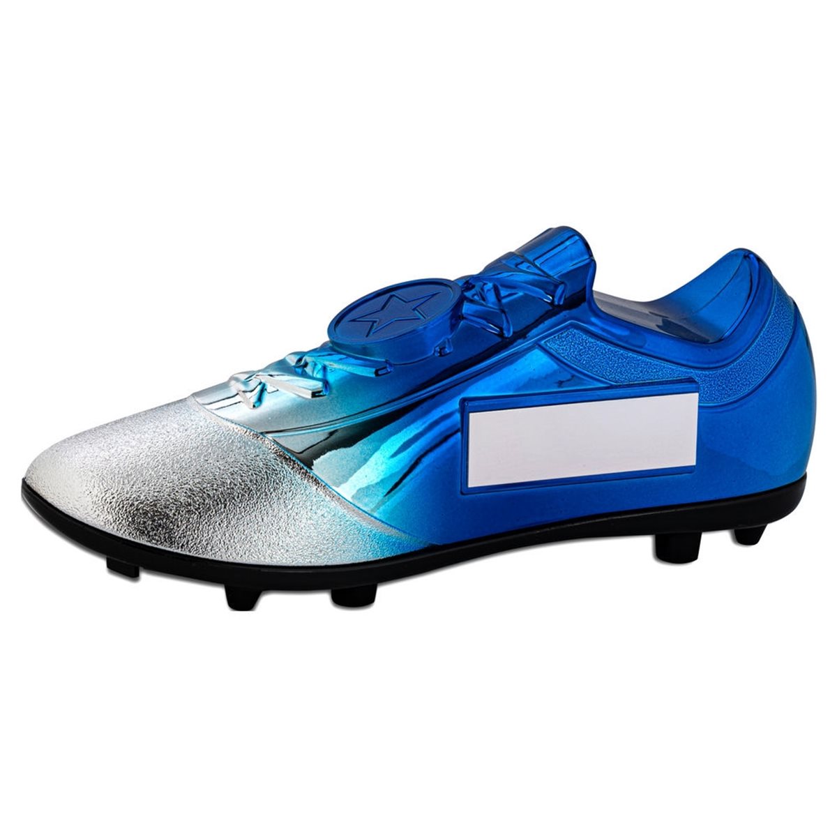 Silver & Blue Football Boot Award JR1-FP16SB