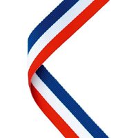 Red, White and Blue Stripe Ribbon (MR01)