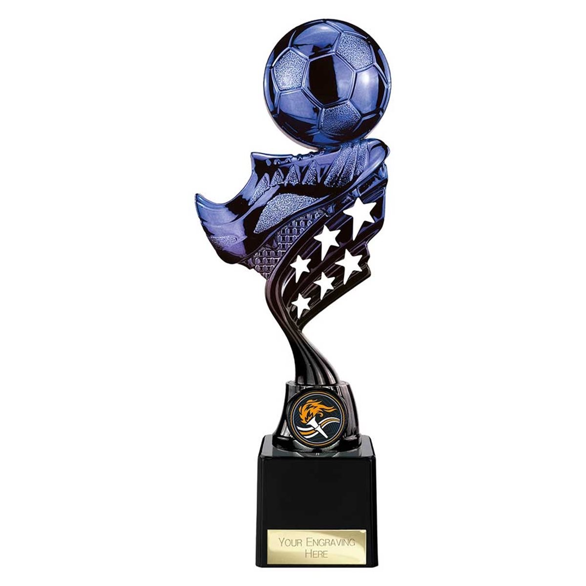 Innov8 Blue & Black Football Award TR26502
