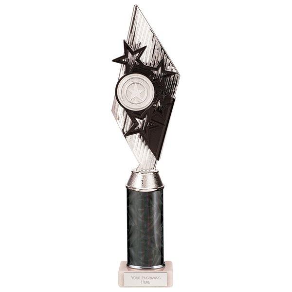 Pizzazz Black Column Star Trophy TA20518