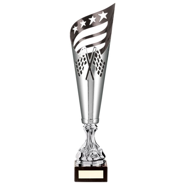 Silver Plastic Motorsport Award on Marble Base TR20547