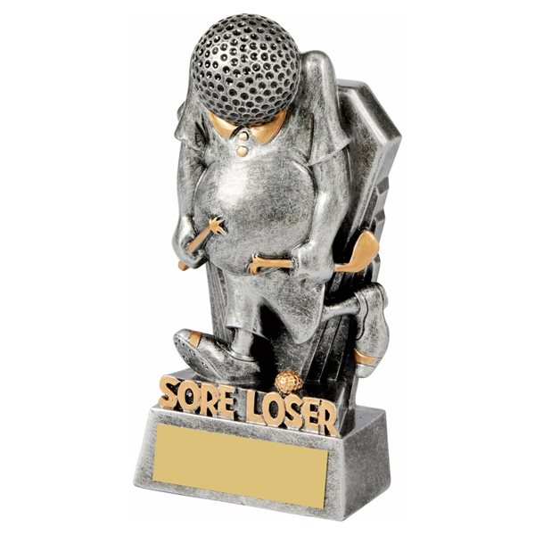 Sore Loser Golf Novelty Resin Trophy RS952