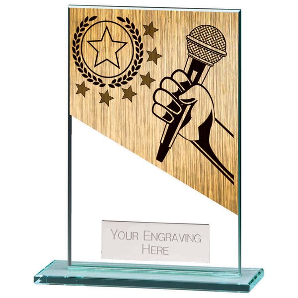 Mustang Glass Karaoke Award CR22229