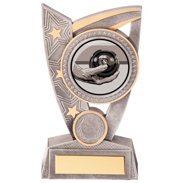 Triumph Silver Resin Lawn Bowls Trophy PL20271