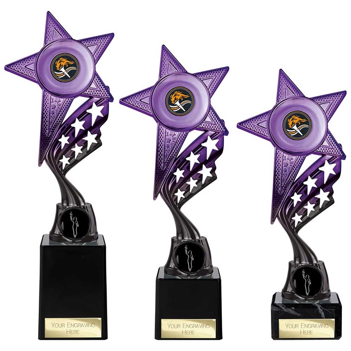 Innov8 Purple & Black Star Award TR26588