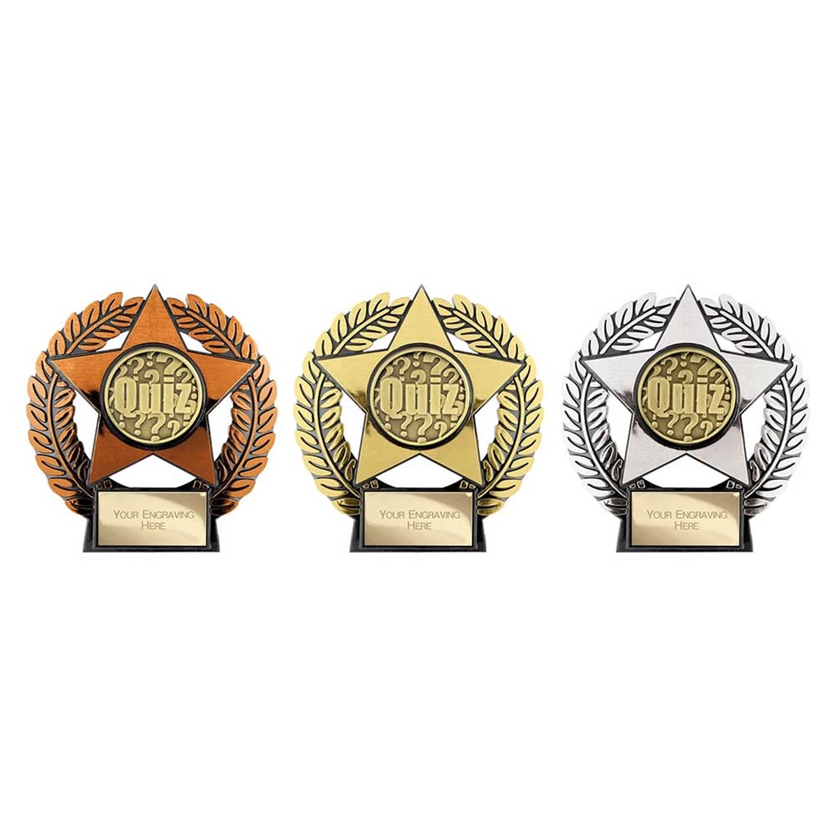 Emperor Star Quiz Plaque PL25074