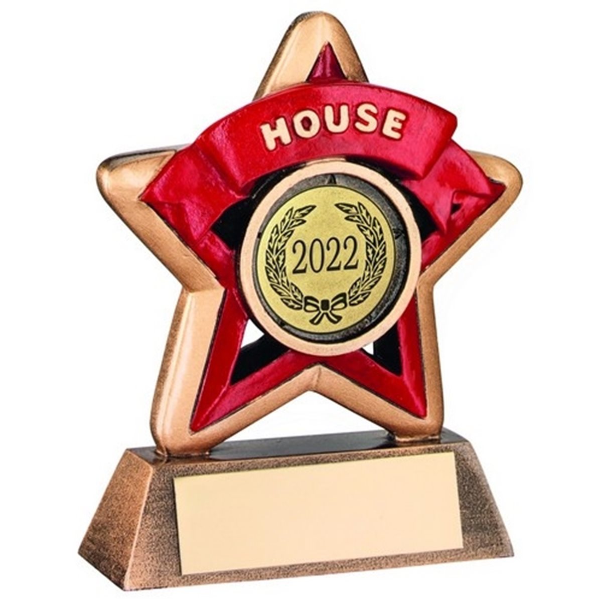 Star Red House Resin Award JR44-RF400R