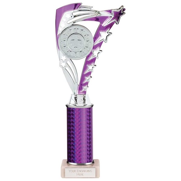 Frenzy Purple & Silver Multisport Column Award TR24519