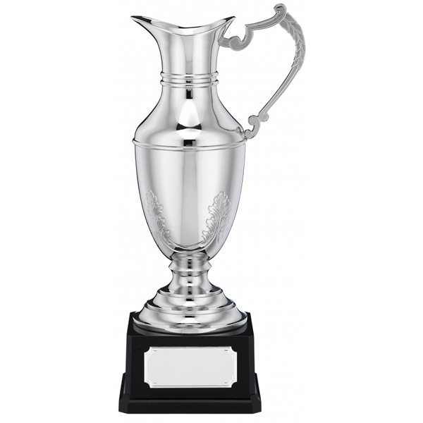 Classic Claret Jug on Black Base H031