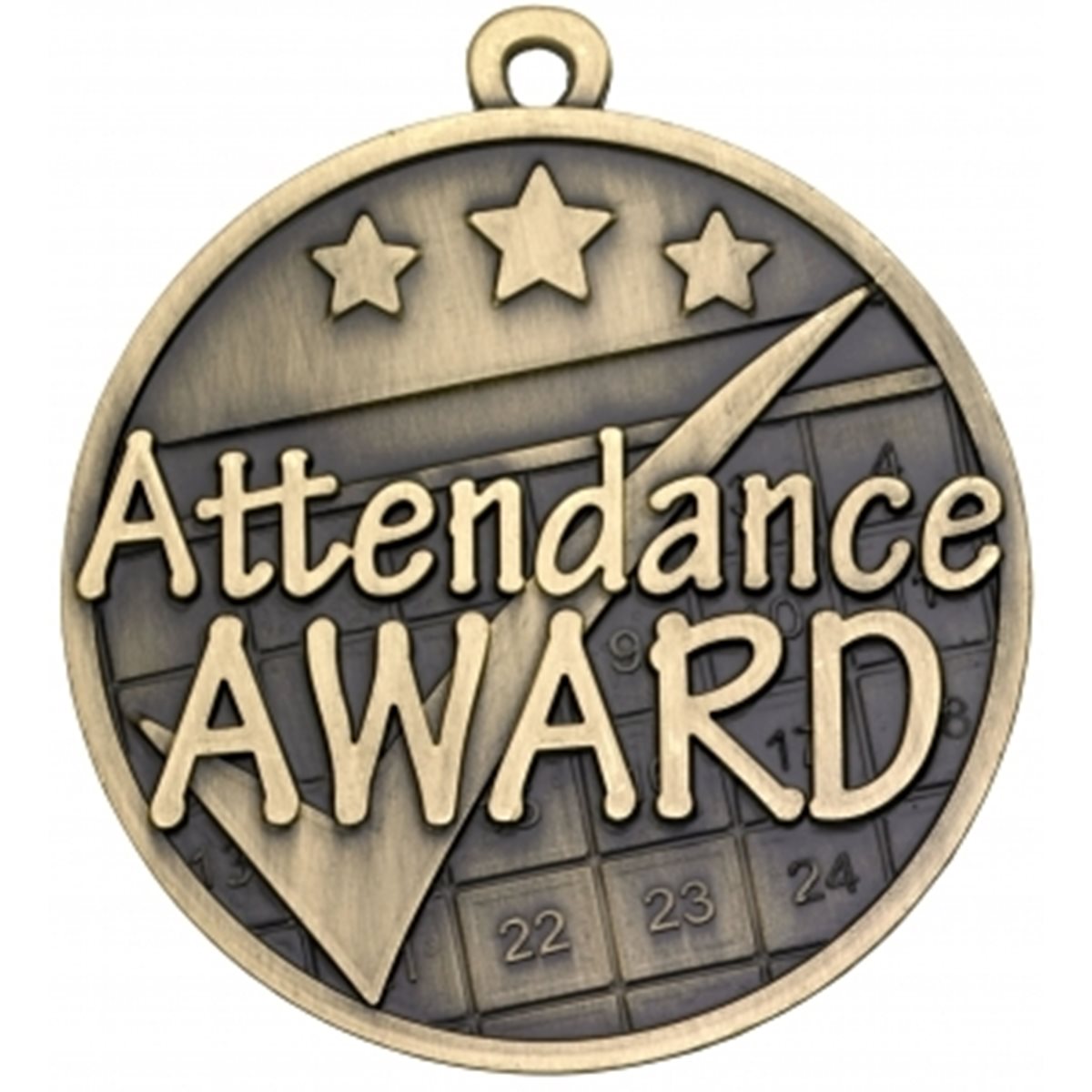 50mm Attendance Award Medal G875