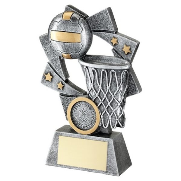 Netball Resin Star Award JR16-RF779