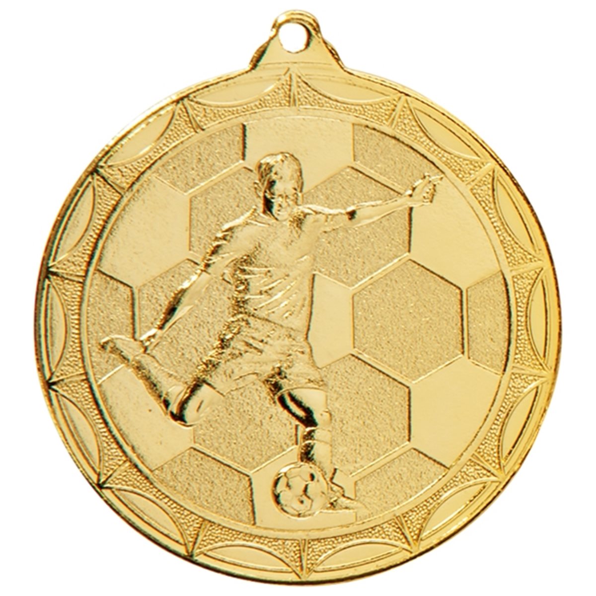50mm Football Medal with Ribbon,Gold,Silver,Bronze trd MM2014 