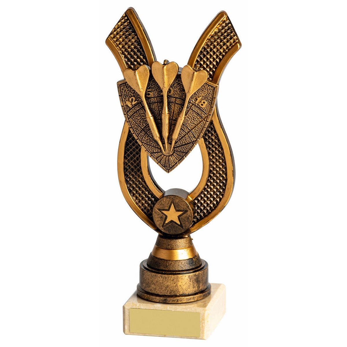Darts Antique Gold Ribbon Award 1503