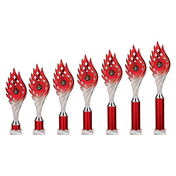 Wildfire Red & Silver Column Award TR26564